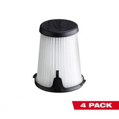 Milwaukee 3 in. Replacement Filters (4-Pack)