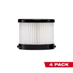Milwaukee HEPA Dry Replacement Filters (4-Pack)