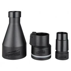 Milwaukee 1-7/8 in. Dust Extraction Adapter for Wet/Dry Shop Vacuums (3-Piece)