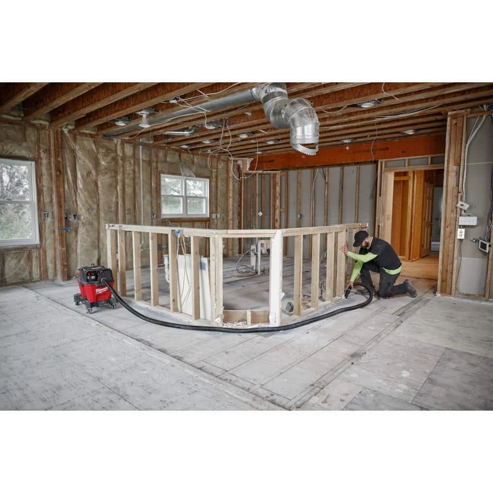 Milwaukee 1-7/8 in. 16 ft. Flexible Hose for Wet/Dry Shop Vacuums (1-Piece) - Image 7