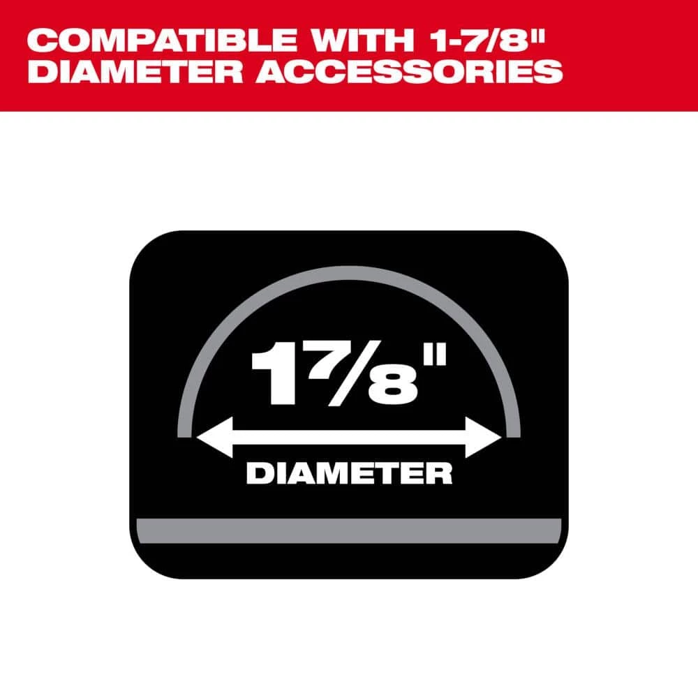Milwaukee 1-7/8 in. 16 ft. Flexible Hose for Wet/Dry Shop Vacuums (1-Piece) - Image 4