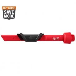 Milwaukee AIR-TIP 1-1/4 in. - 2-1/2 in. 3-IN-1 Crevice & Brush Tool Wet/Dry Shop Vacuum Attachment (1-Piece)