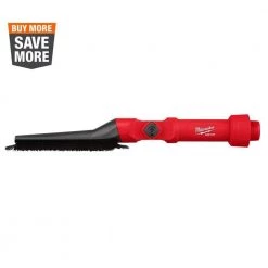 Milwaukee AIR-TIP 1-1/4 in. - 2-1/2 in. Low-Profile Pivoting Brush Wet/Dry Shop Vacuum Attachment (1-Piece)