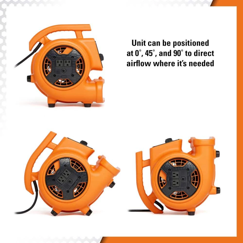 RIDGID 12 Gallon 5.0 Peak HP NXT Wet/Dry Shop Vacuum with Filter, Hose, Accessories and 600 CFM Blower Fan Air Mover - Image 4