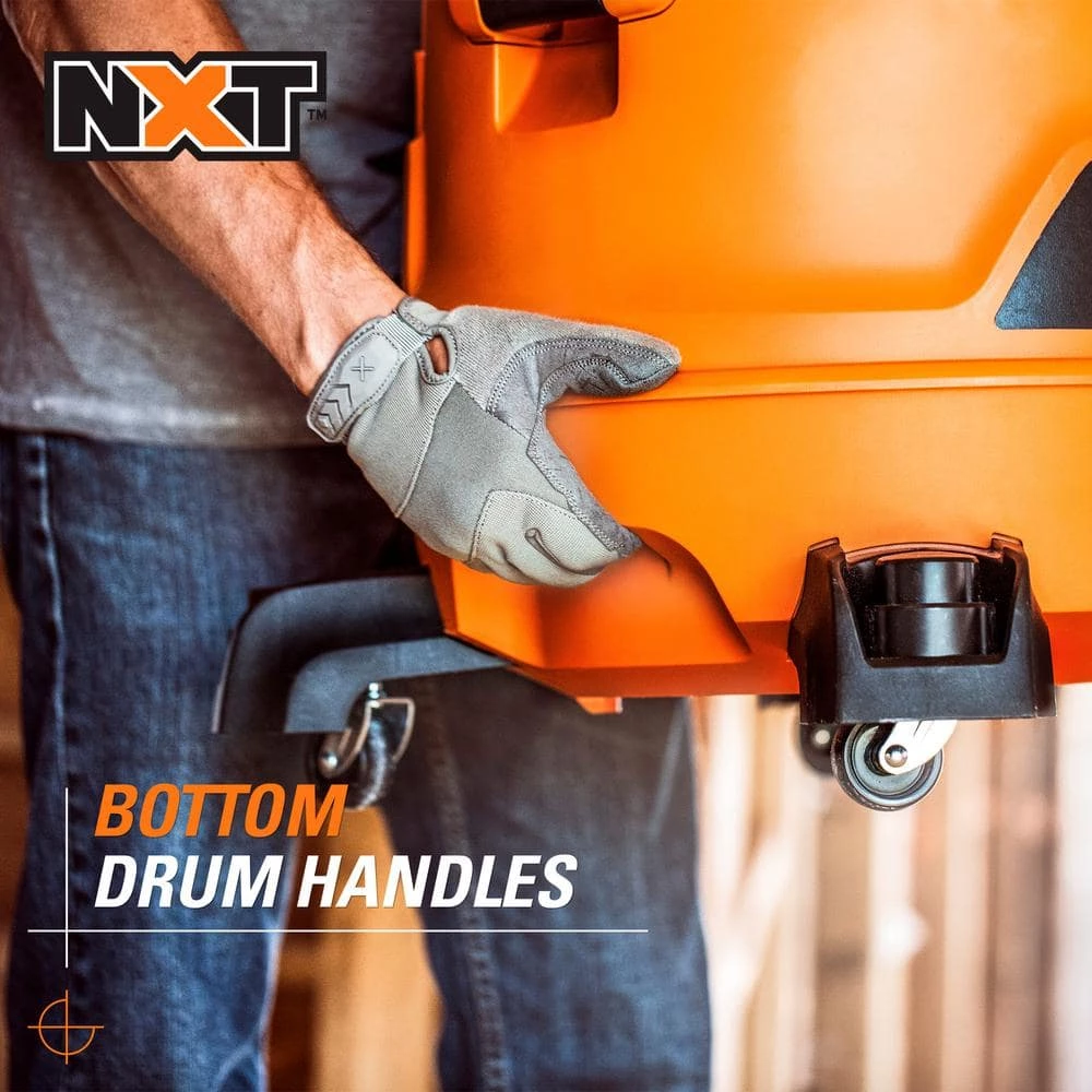 RIDGID 14 Gallon 6.0 Peak HP NXT Wet/Dry Shop Vacuum with Fine Dust Filter, Dust Bags, Locking Hose and Accessories - Image 11