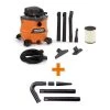 RIDGID 16 Gallon 6.5 Peak HP NXT Wet/Dry Shop Vacuum with Detachable Blower, Filter, Hose, Accessories and Gutter Cleaning Kit