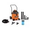 RIDGID 16 Gallon 6.5 Peak HP NXT Wet/Dry Shop Vacuum with Cart, Fine Dust Filter, Locking Hose and Accessories