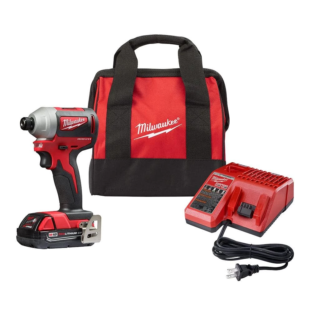 Milwaukee M18 18-Volt 2 Gal. Lithium-Ion Cordless Wet/Dry Vacuum with M18 18-Volt Lithium-Ion 1/4 in. Compact Impact Driver Kit - Image 4