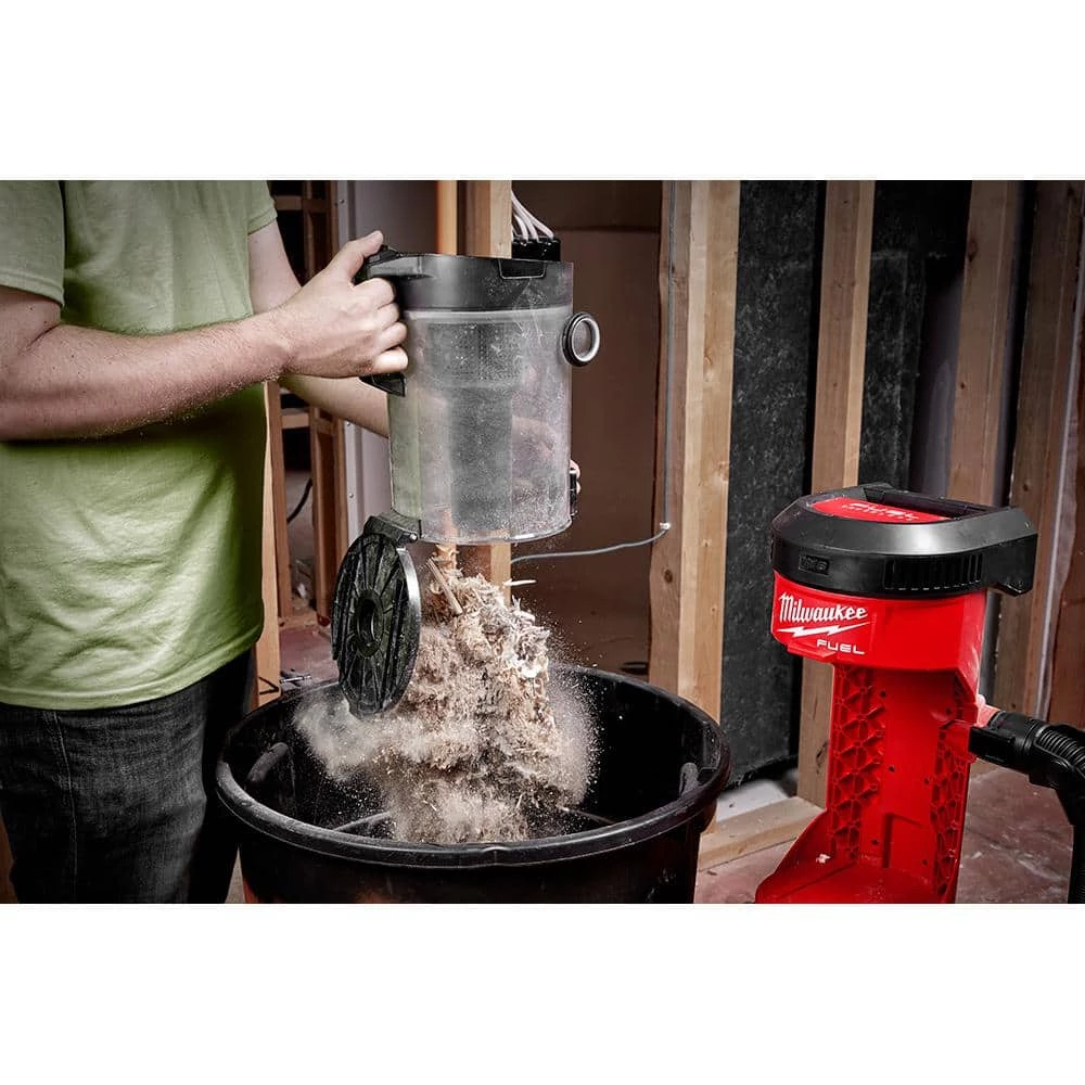 Milwaukee M18 FUEL 18-Volt Lithium-Ion Brushless 1 Gal. Cordless 3-in-1 Backpack Vacuum (Tool-Only) - Image 14