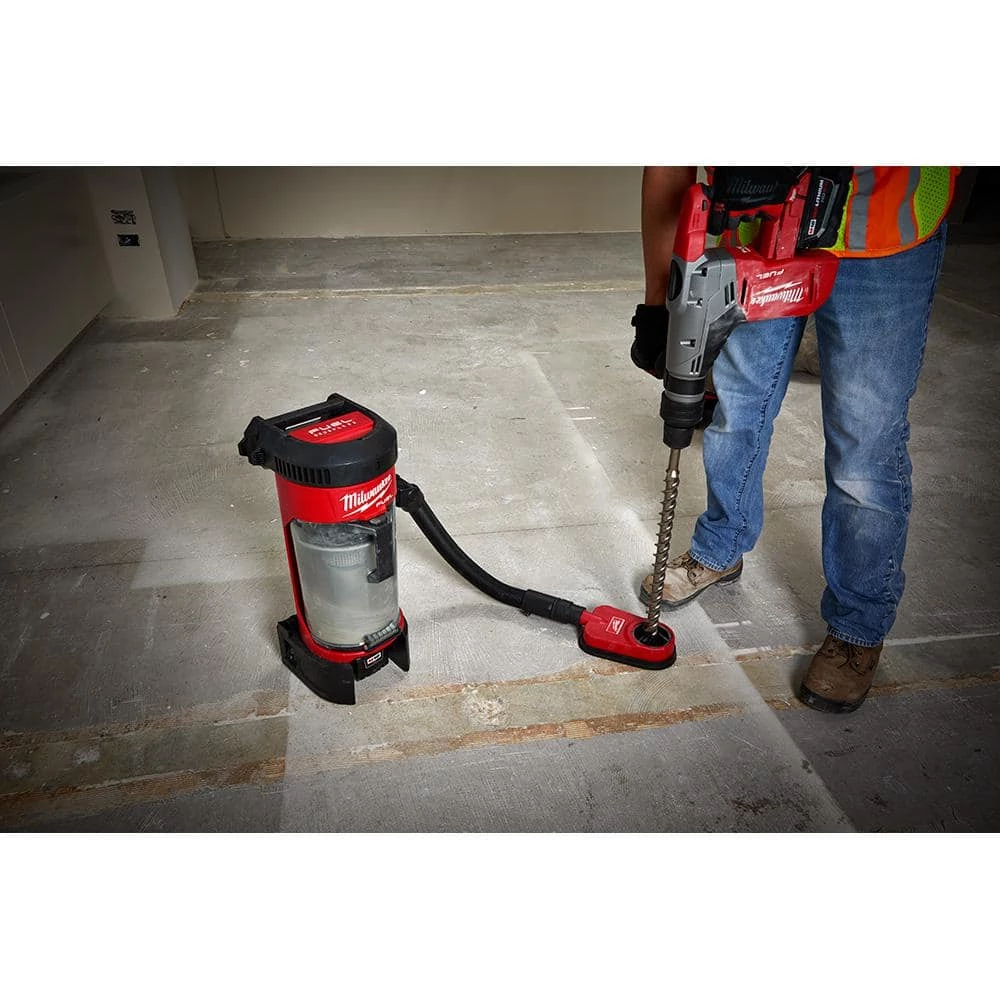 Milwaukee M18 FUEL 18-Volt Lithium-Ion Brushless 1 Gal. Cordless 3-in-1 Backpack Vacuum with Extra HEPA Filter - Image 12