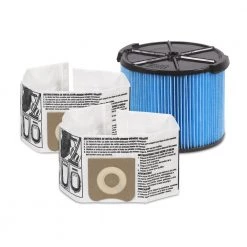 Filter Kit with VF3500 Fine Dust Filter and VF3501 Dust Bags (2-pack) for 3 to 4.5 Gallon RIDGID Wet/Dry Shop Vacuums