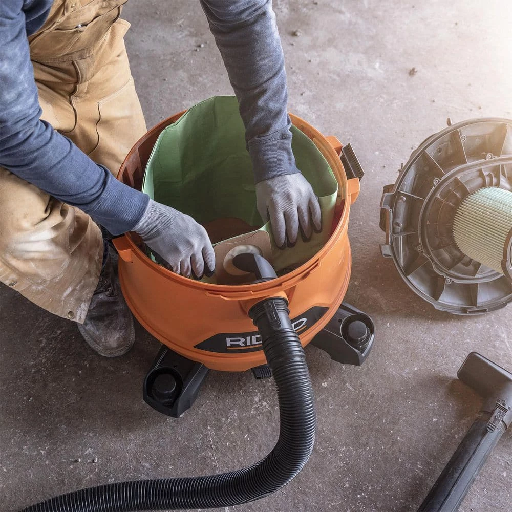 Premium Size A Cyclonic Dry Pick-Up Dust Bags for Select 12 to 16 Gallon RIDGID Wet/Dry Shop Vacuums (2-Pack) - Image 9