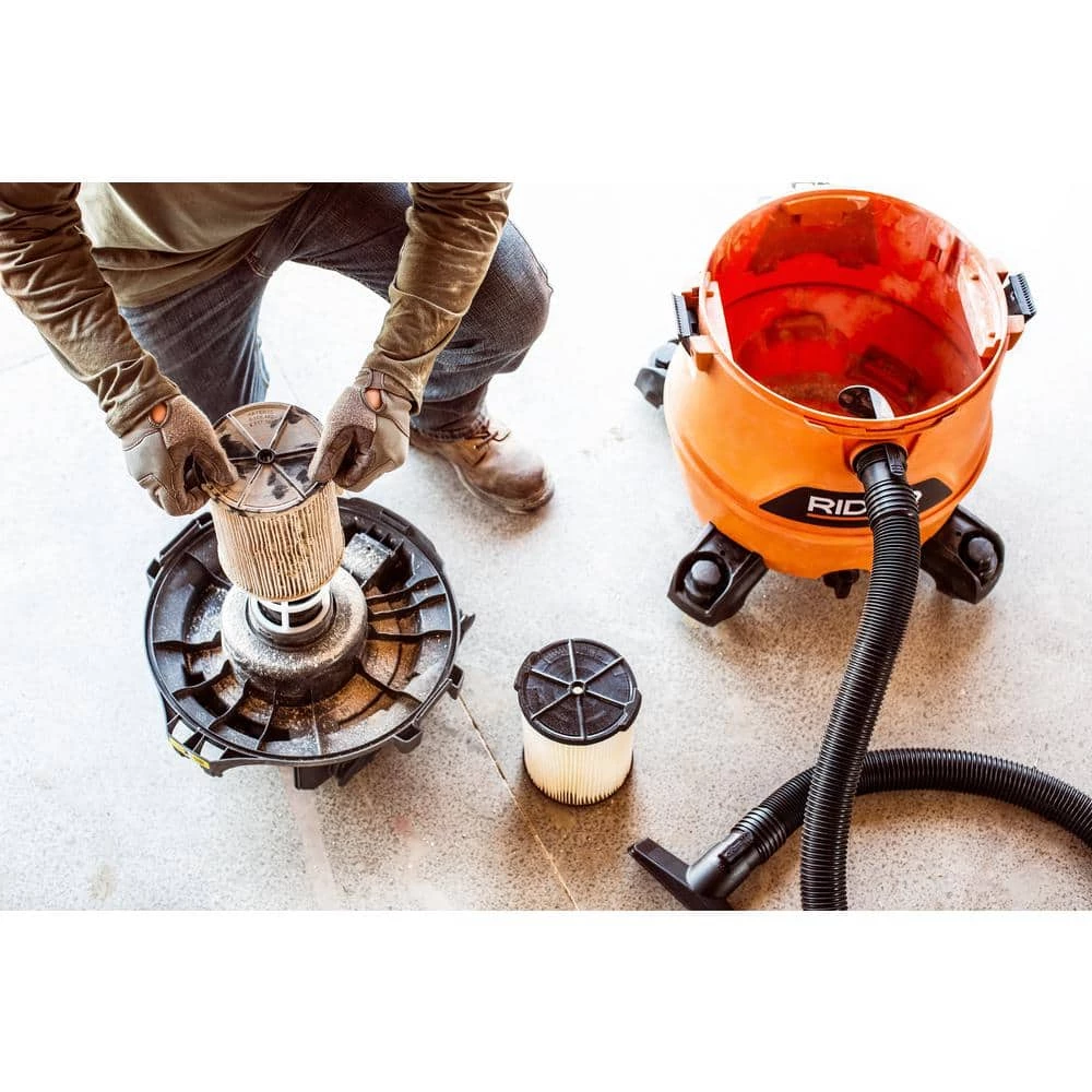 1-Layer Standard Pleated Paper Filter for Most 5 Gallon and Larger RIDGID Wet/Dry Shop Vacuums (2-Pack) - Image 7