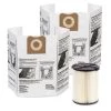 Filter Kit with VF4000 Standard Filter and VF3502 Dust Bags (2-pack) for Select 12 -16 Gal. RIDGID Wet/Dry Shop Vacuums