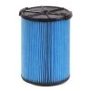 3-Layer Fine Dust Pleated Paper Filter for Most 5 Gallon and Larger RIDGID Wet/Dry Shop Vacuums
