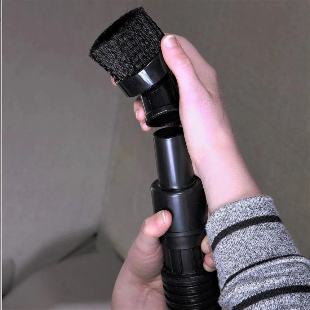 1-1/4 in. Dusting Brush and Crevice Tool Accessory Kit for RIDGID Wet/Dry Shop Vacuums - Image 8