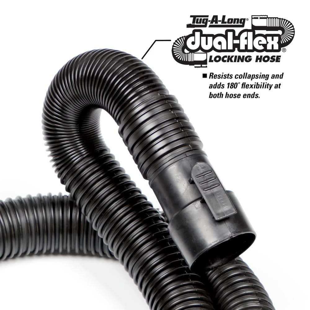 1-7/8 in. x 7 ft. Tug-A-Long Locking Vacuum Hose for RIDGID Wet/Dry Shop Vacuums - Image 5