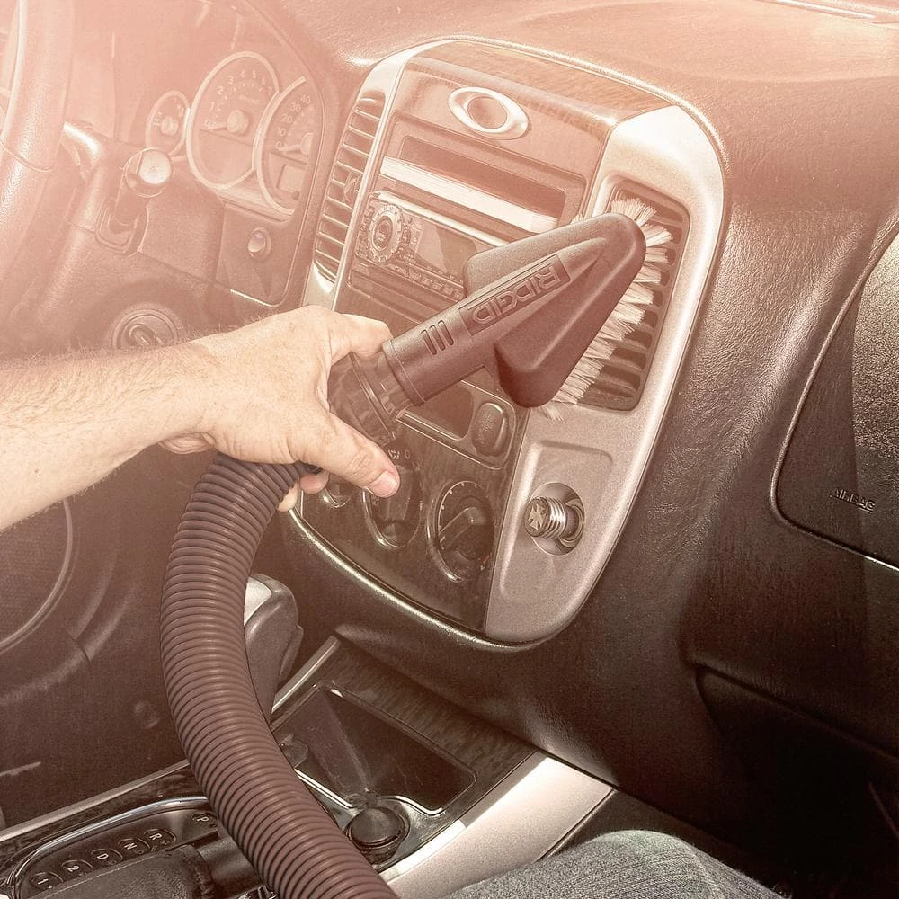 1-1/4 in. Car Cleaning Accessory Kit with 14-ft Hose for RIDGID Wet/Dry Shop Vacuums - Image 11