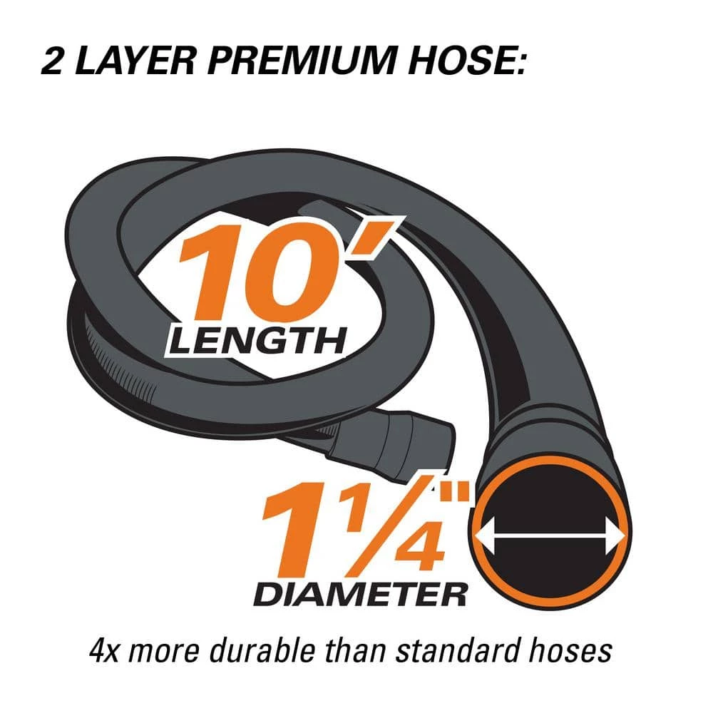 1-1/4 in. Premium Car Cleaning Accessory Kit for RIDGID Wet/Dry Shop Vacuums - Image 7