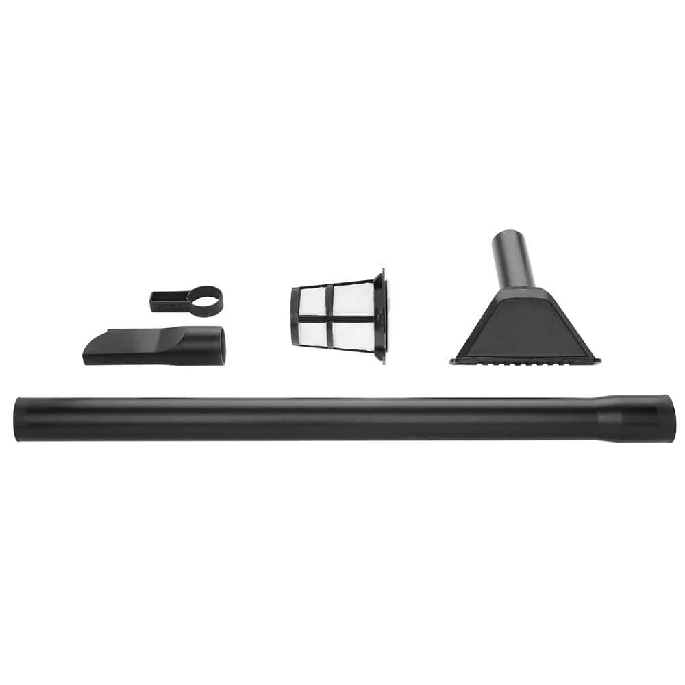 RIDGID 18V Cordless Hand Vacuum with Crevice Nozzle, Utility Nozzle, Extension Tube, and 2.0 Ah Lithium-Ion Battery - Image 6