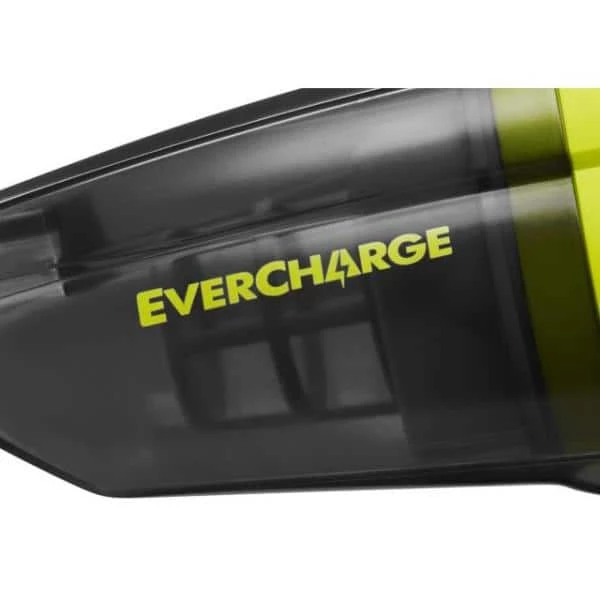 RYOBI ONE+ 18V Lithium-Ion Cordless EVERCHARGE Hand Vacuum Kit with 1.3 Ah Compact Battery and Wall Adaptor/Charger - Image 3